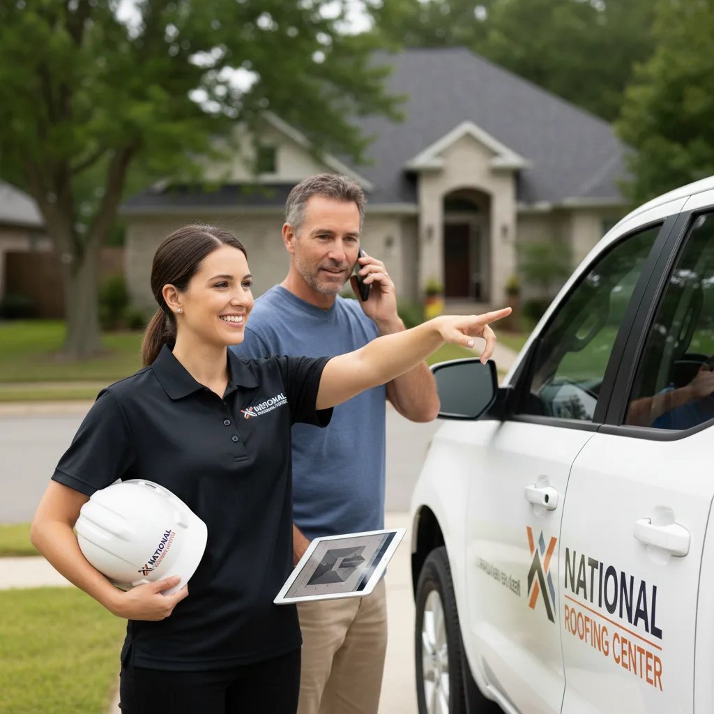 National Roofing Center customer support in Fiskdale
